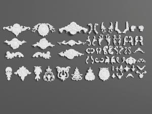 欧式石膏雕花构件