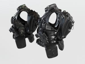 现代防毒面具消防设备