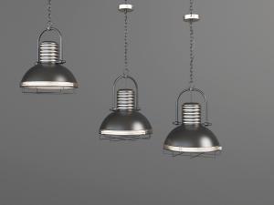 工业风金属螺丝灯罩吊顶