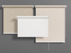 现代拉帘卷帘3d模型 现代拉帘卷帘