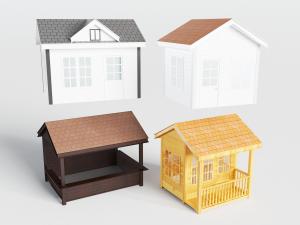 现代户外多功能小木屋、小木房