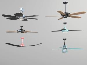 现代三叶五叶电风扇