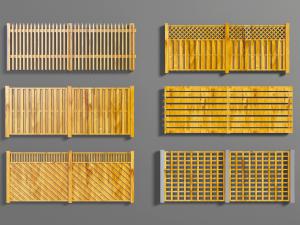 现代美式实木栅栏篱笆围栏
