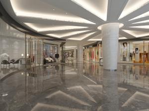 后现代商场大厅