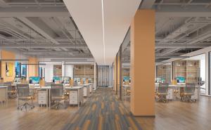 工业风公共办公区