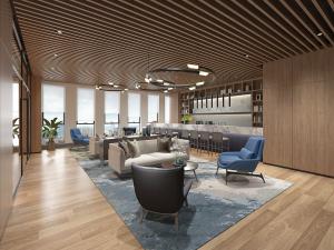 北欧茶水间水吧休息区