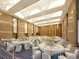 现代轻奢酒店餐馆就餐区