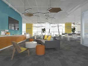 工业风茶水间水吧休息区办公区