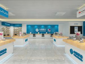 现代中国移动营业厅展台