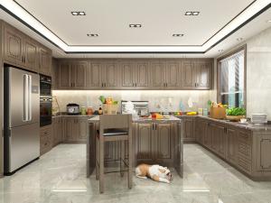 混搭厨房中岛橱柜