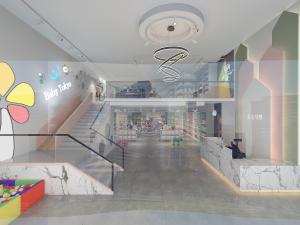 现代母婴店大厅前台
