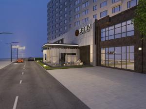 后现代酒店门头