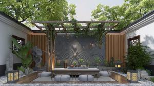 日式阳光房茶室