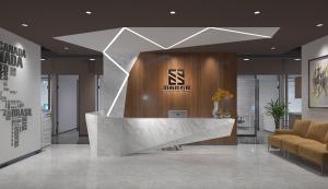 后现代前台接待台