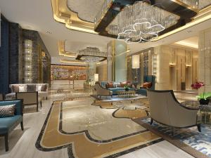 新古典售楼处大堂大厅接待洽谈区