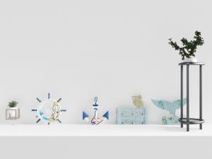 船舵船锚墙饰挂件