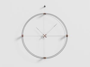 现代铁艺圆形钟表3d模型 现代铁艺圆形钟表