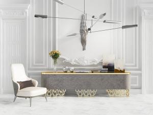 北欧电视柜、休闲椅子