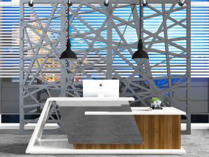 现代个性前台接待台