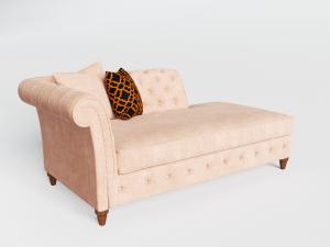 欧式软包贵妃椅美人榻