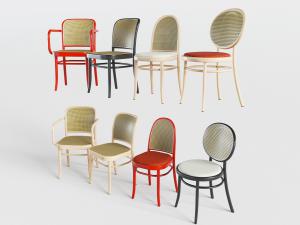 东南亚藤编休闲椅餐椅