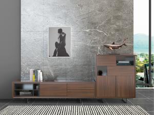 北欧实木拼接电视柜、玄关柜