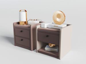 新中式床头柜、饰品摆件