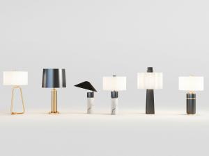现代新中式多款台灯