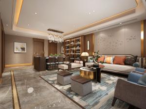 新中式客厅餐厅