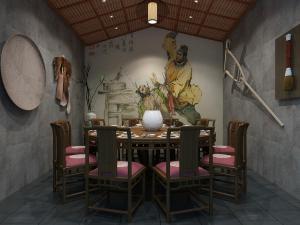 新中式酒店包厢包间