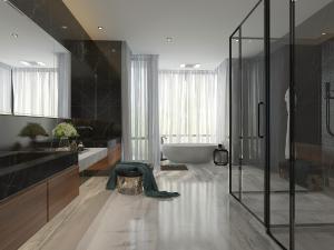 后现代卫浴间卫生间淋浴房