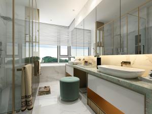 现代轻奢卫浴间卫生间淋浴房