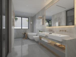 北欧卫浴间卫生间淋浴房