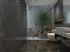 新中式卫浴间卫生间