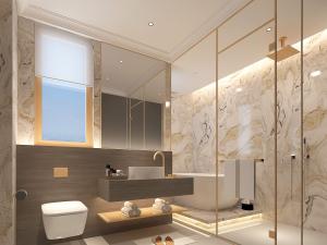 现代轻奢卫浴间卫生间淋浴房