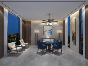 新中式棋牌室麻将室