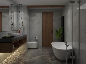 后现代卫浴间卫生间淋浴房