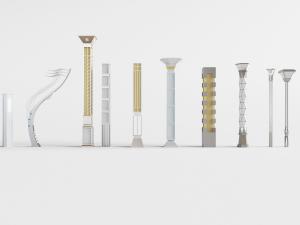 新中式社区广场路灯