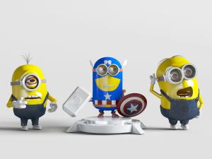 儿童小黄人玩偶玩具