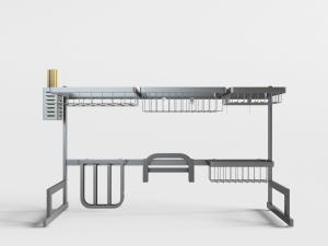 现代不锈钢多功能架