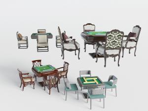 欧式麻将桌娱乐设施设备