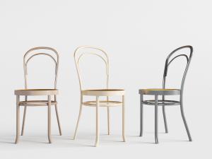 美式金属圆形餐椅