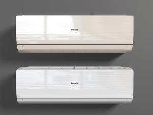 现代壁挂式白色空调室内机