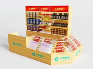 实木烟酒专卖柜、展示柜