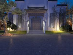 中式古典门头园林小品