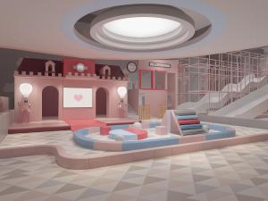 现代幼儿园活动室3d模型 现代幼儿园活动室