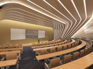 后现代报告厅会议室3d模型 后现代报告厅会议室