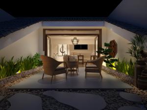 东南亚阳台楼台