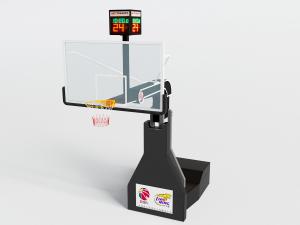 现代自动升降带计数器的篮球架体育设备设施