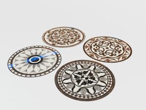 欧式石材地面拼花